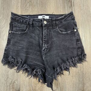 I&M Black Label High Rise Denim Shorts Size L